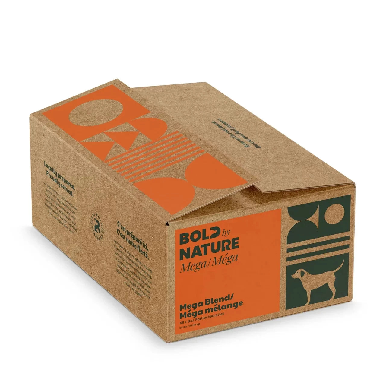 Bold by Nature Mega Blends Frozen Dog Food by BOLD BY NATURE