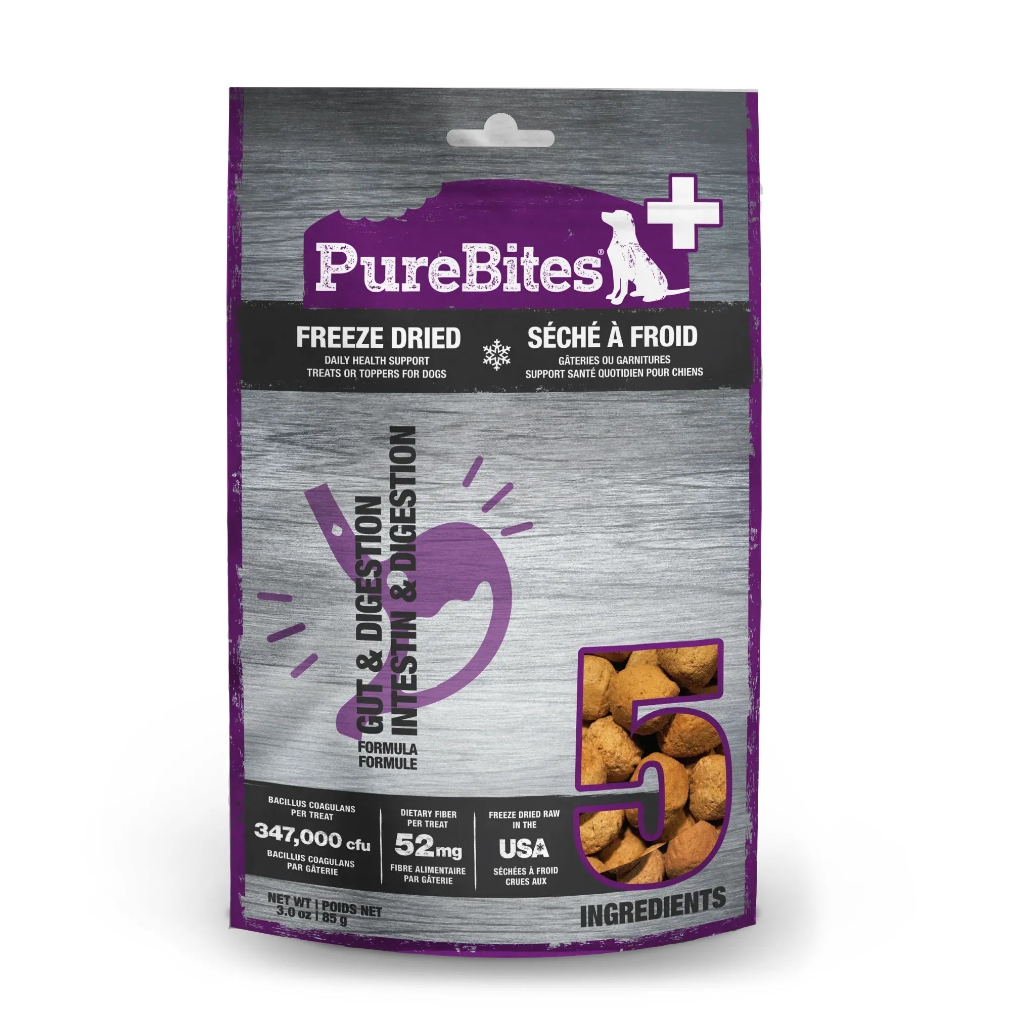 PureBites Digestion Freeze-Dried Dog Treats