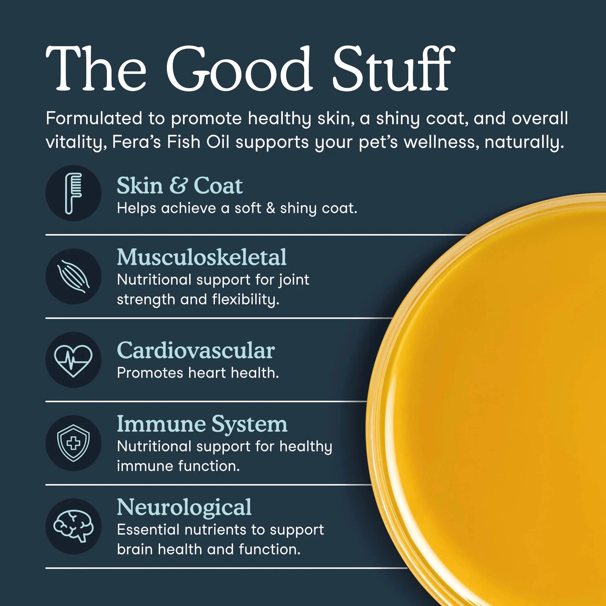 Fera Pets Fish Oil for Dogs + Cats by Fera