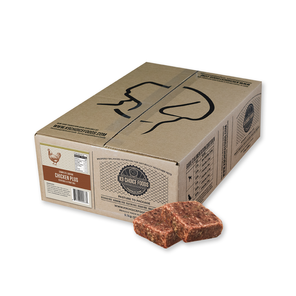 K9 Choice Foods® Lil Guys Plus Chicken Frozen Dog Food