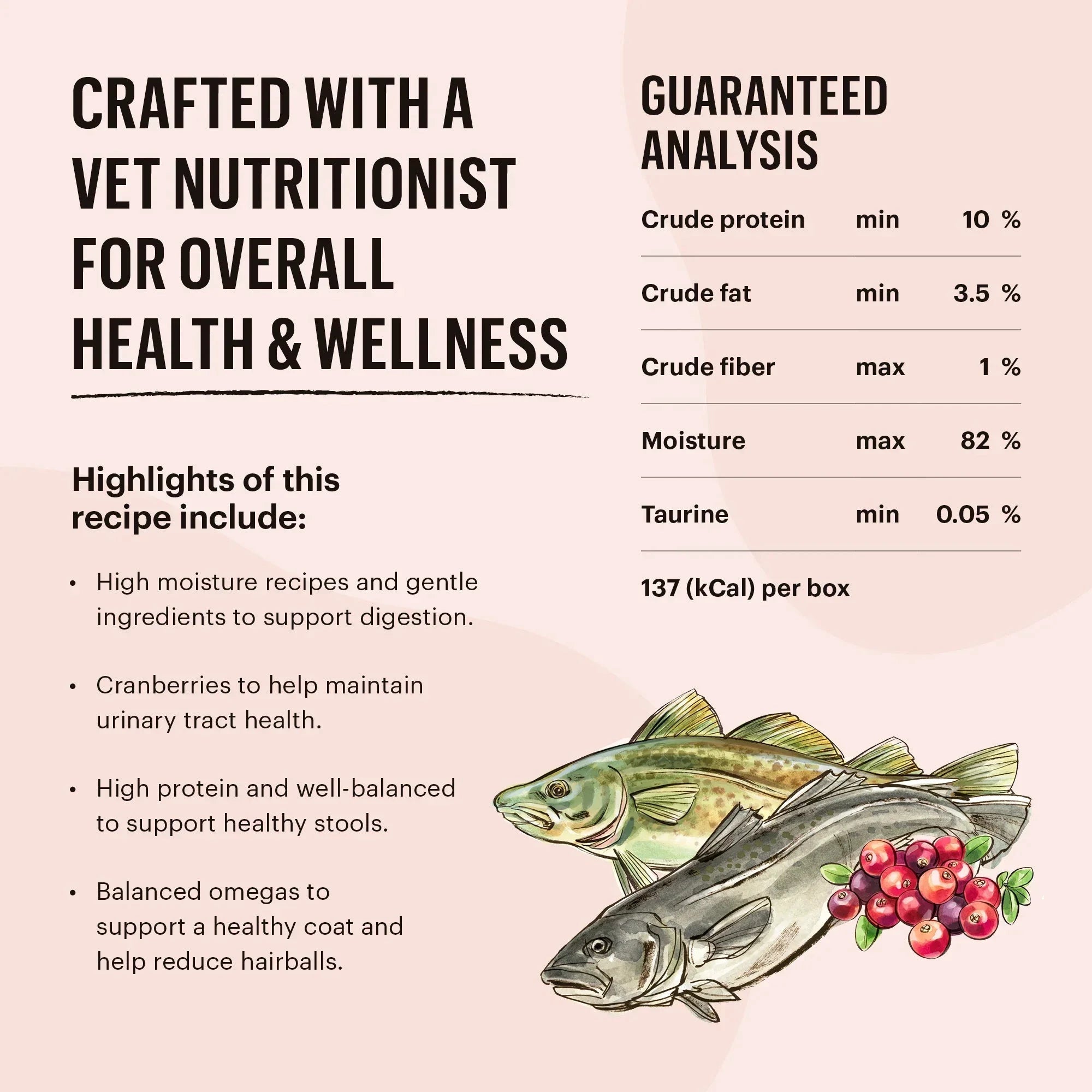 The Honest Kitchen® Minced Grain Free Salmon & Cod Recipe In A Fish Broth Gravy Wet Cat Food 5.5oz by the honest kitchen