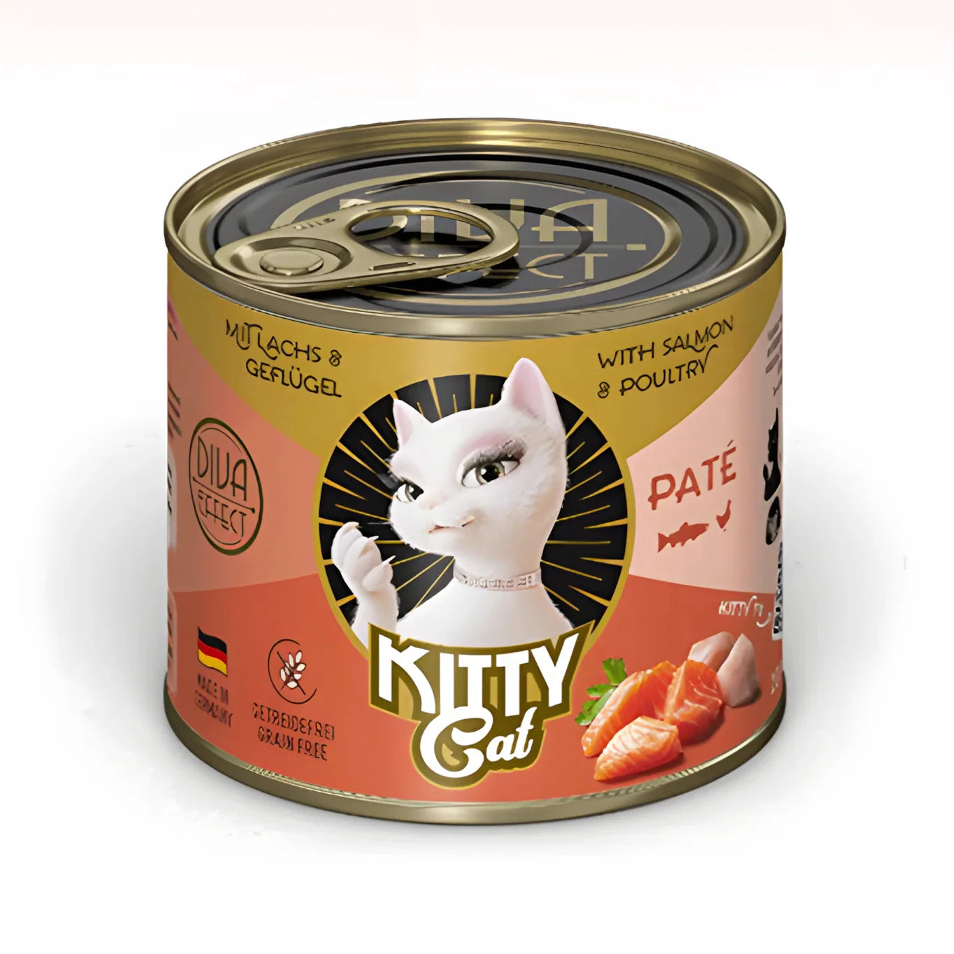 Kitty Cat - salmon & poultry (200g) by DEPet