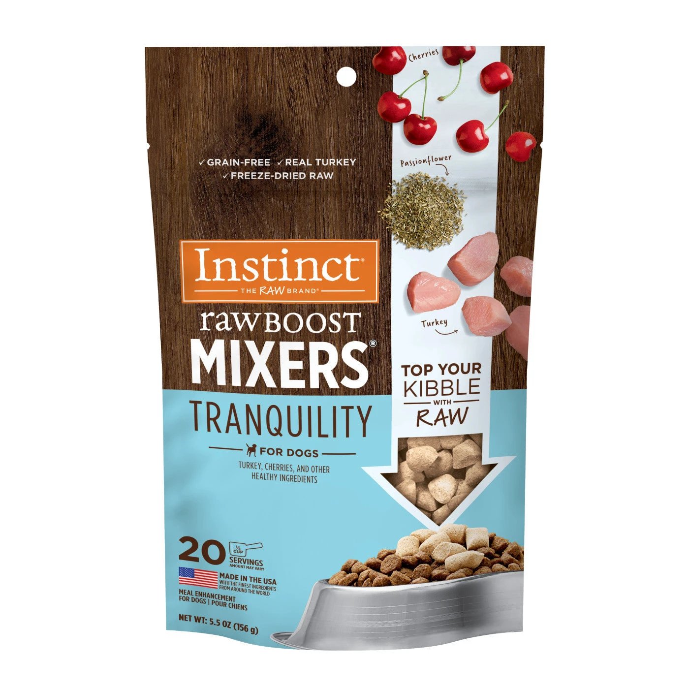 Instinct® dog Food Raw Boost Mixers Tranquility by Instinct