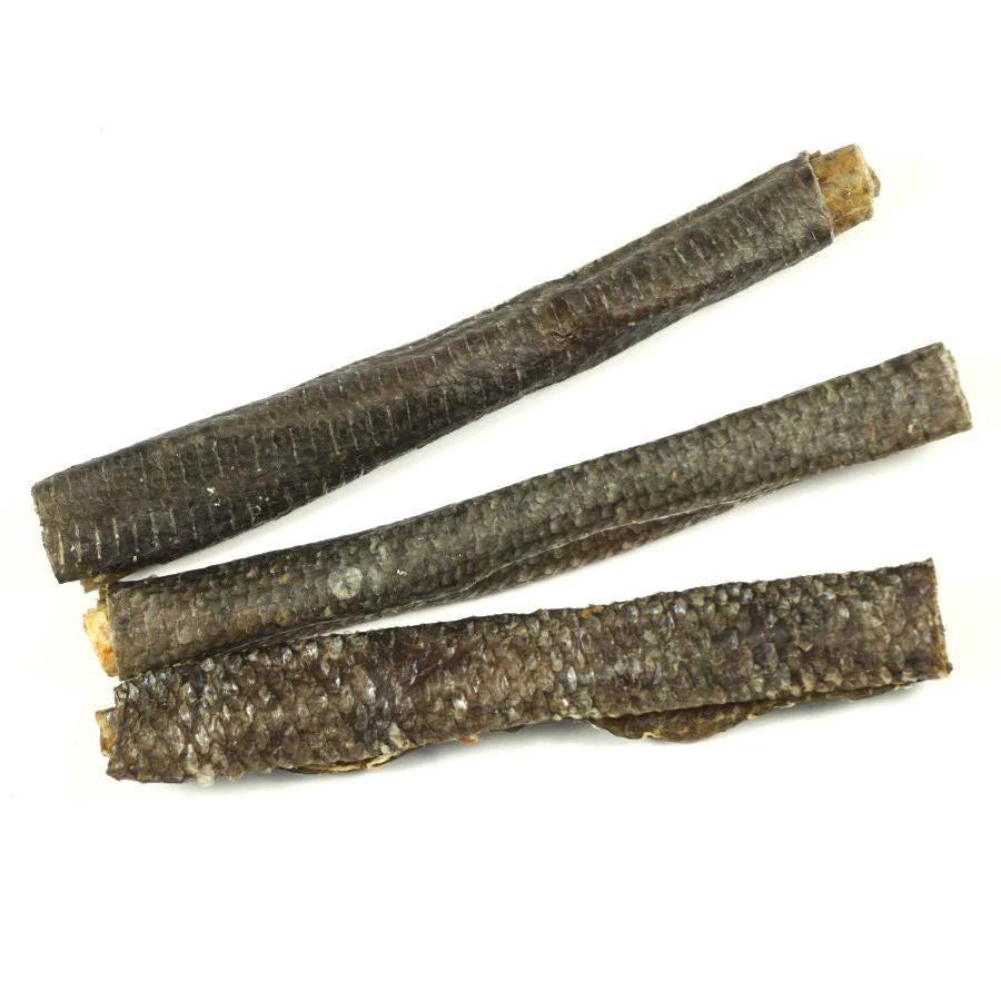 Snack 21 Rouleaux de peau de saumon 1 pièce