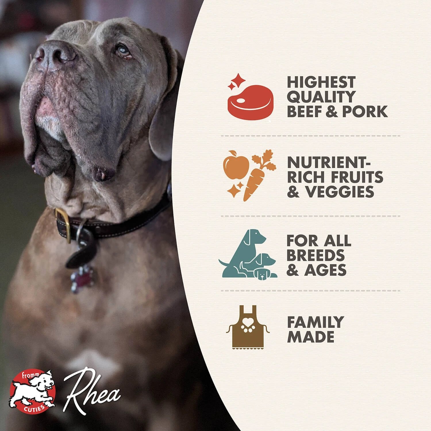 Fromm Four Star Beef Frittata Veg Recipe Dog Food by FROMM