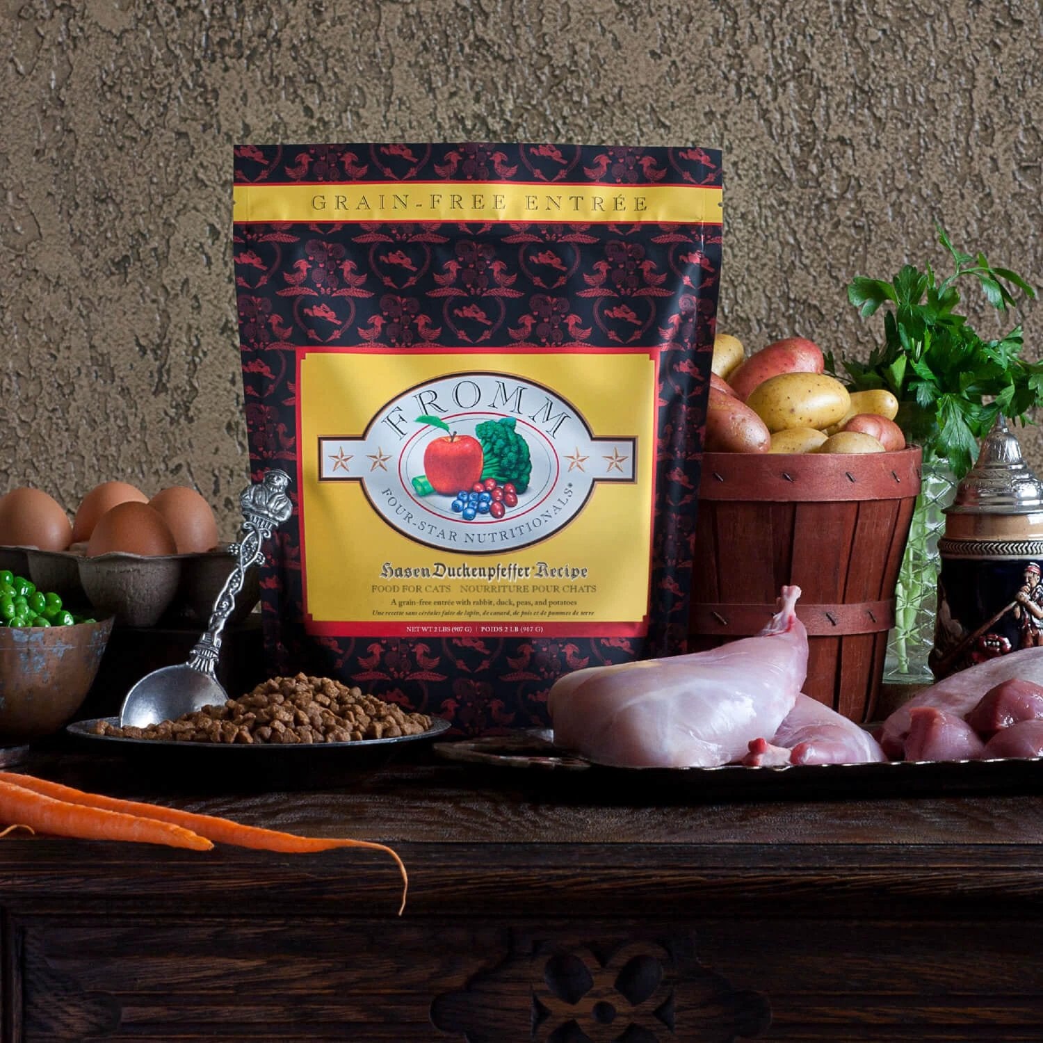 Fromm Four Star Hasen Duckenpfeffer Recipe Cat Food by FROMM