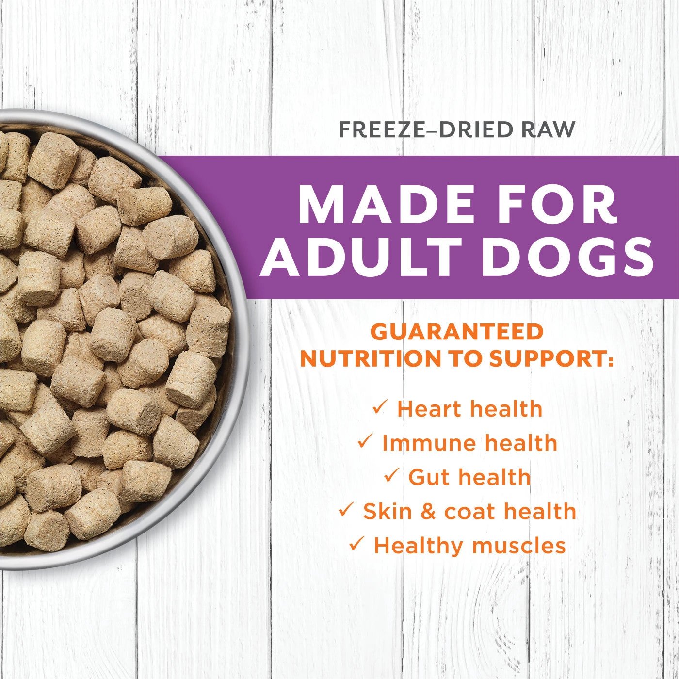 Instinct® dog Food Raw Longevity 100% Freeze-Dried Raw Meals Farm-Raised Rabbit Recipe by Instinct