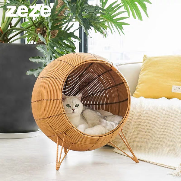 Zeze  - Woven cat bed