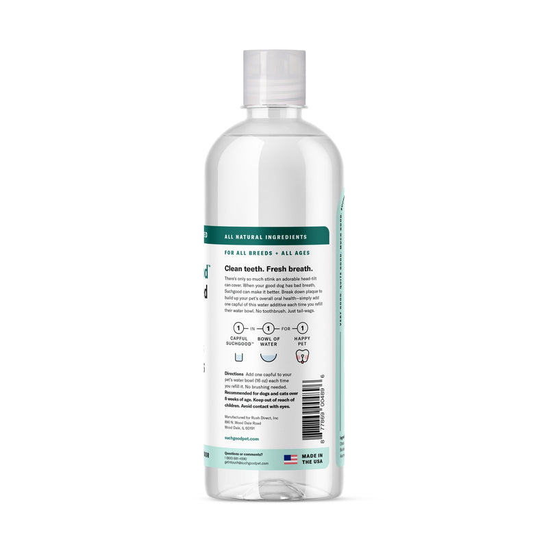 Suchgood - Advanced Water Additive 16oz (for heavy tartar buildup)