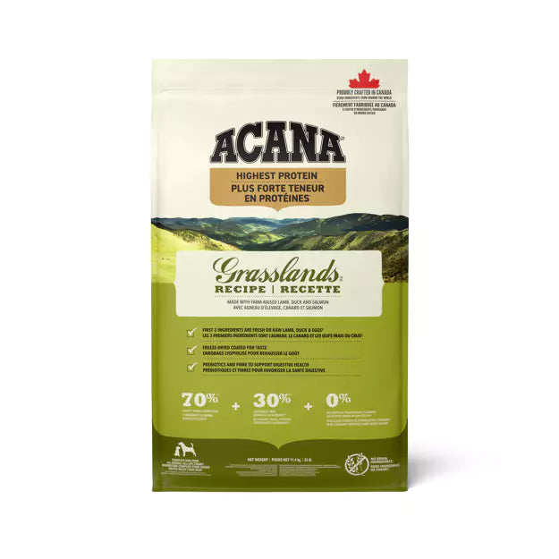 ACANA Highest Protein Grasslands Dog Dry Food