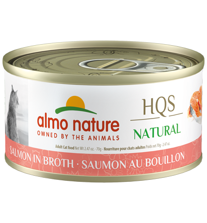 Almo Nature - HQS Natural - Salmon in Broth Cat