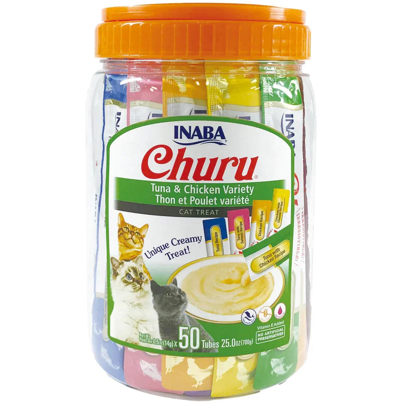 Inaba - Churu Tuna & Chicken Variety 50 Tubes