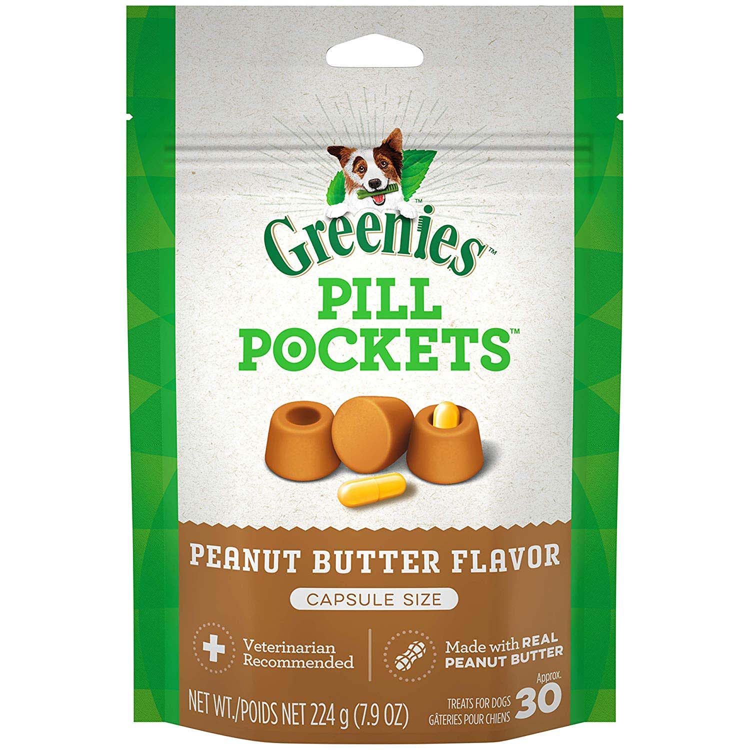 Greenies Pill Pockets Capsule Size for Dogs 224g