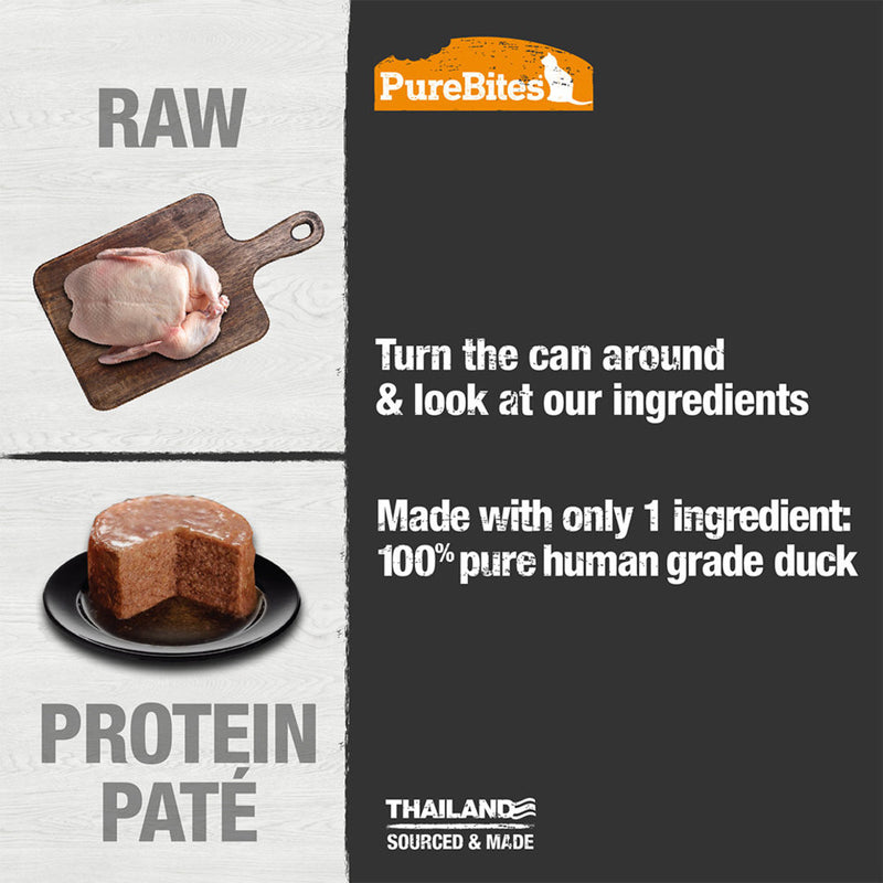 PureBites - Duck Pure Protein Paté for Cats