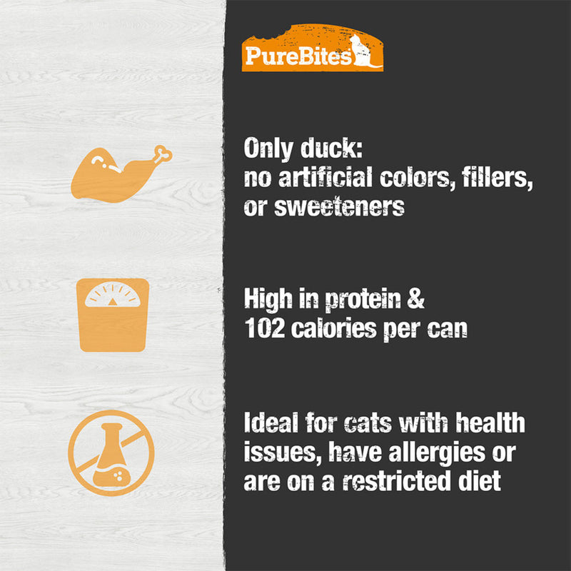 PureBites - Duck Pure Protein Paté for Cats