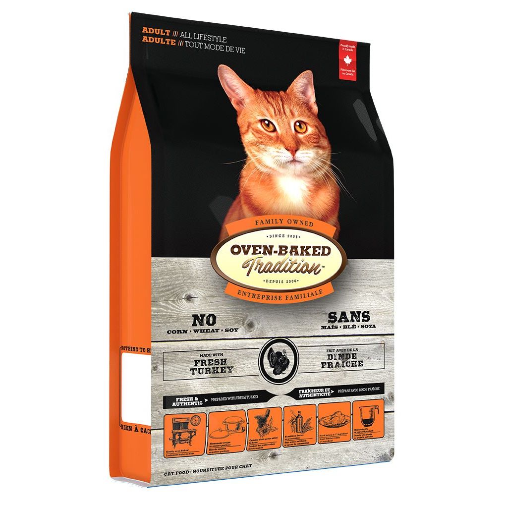 Oven-Baked Tradition Cat Adult Turkey 5lb