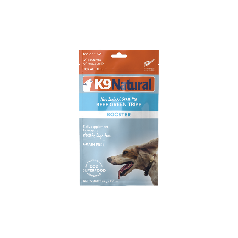 K9 Natural - Beef Green Tripe Freeze-Dried Booster