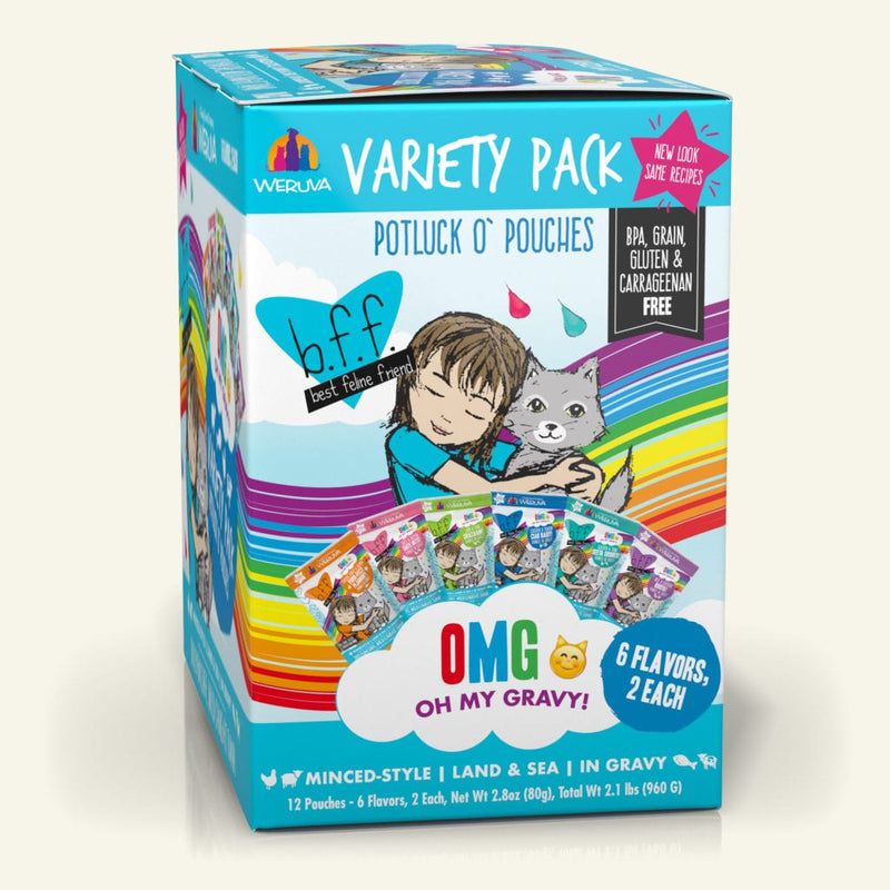 B.F.F - Potluck O' Pouches Variety Pack Variety Pack (2.8 oz Variety Pack Pouch)
