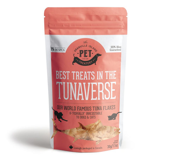 Granville Tuna Flakes Best Treats In The Tunaverse Dog 30g