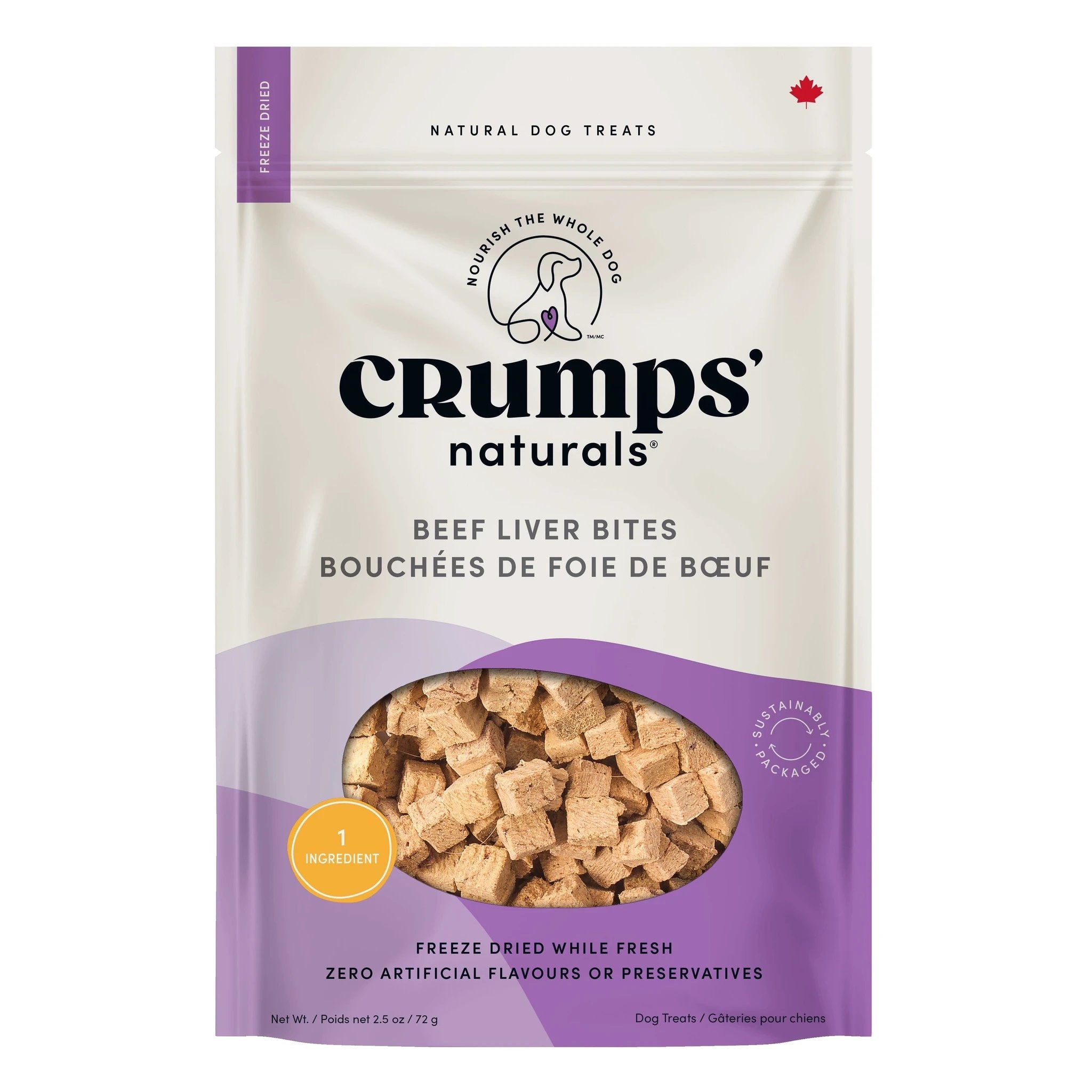 Crumps' Naturals Beef Liver Bites by Crumps' Naturals