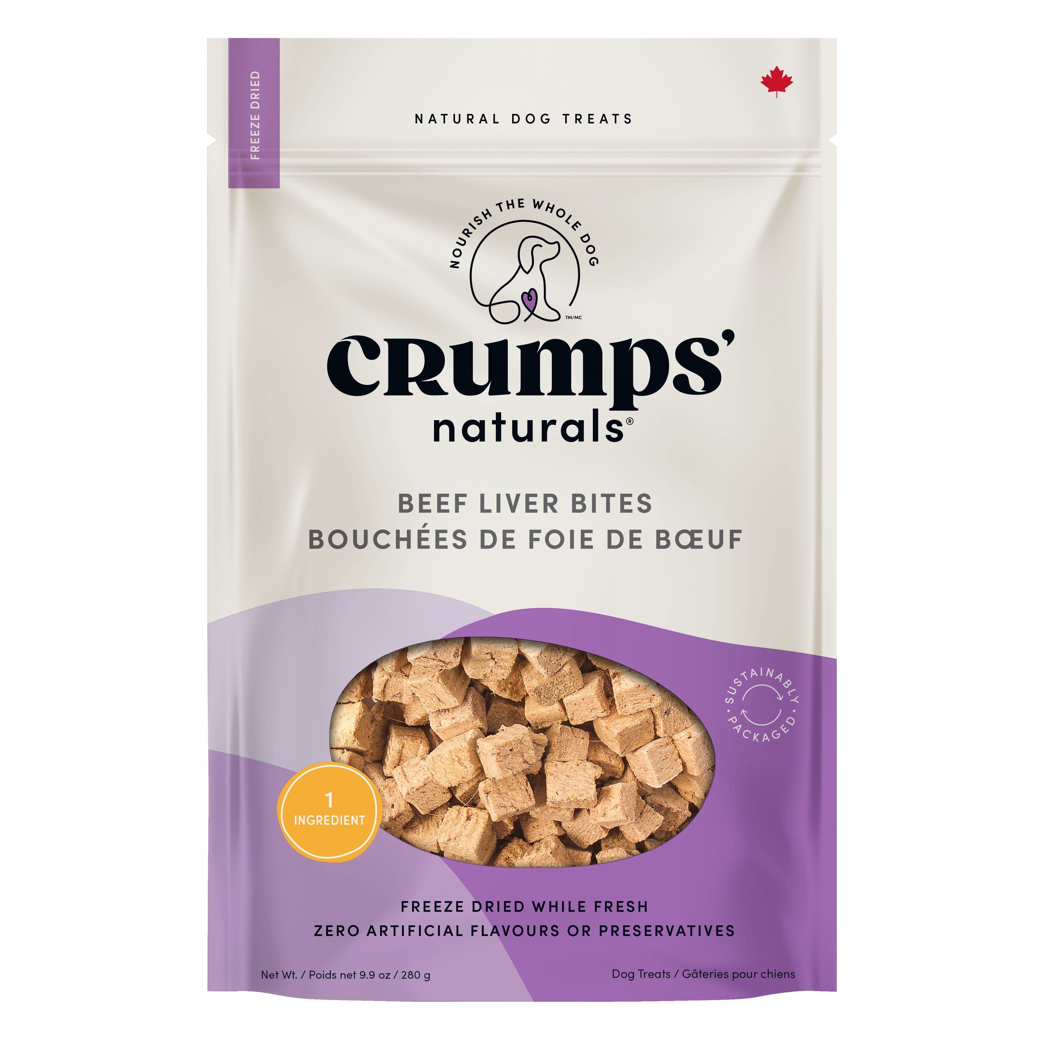 Crumps' Naturals Beef Liver Bites