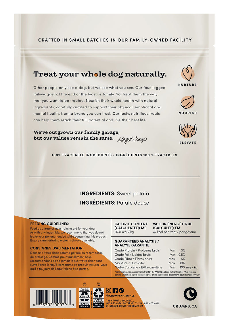 Crumps' Naturals - Sweet Potato Chews