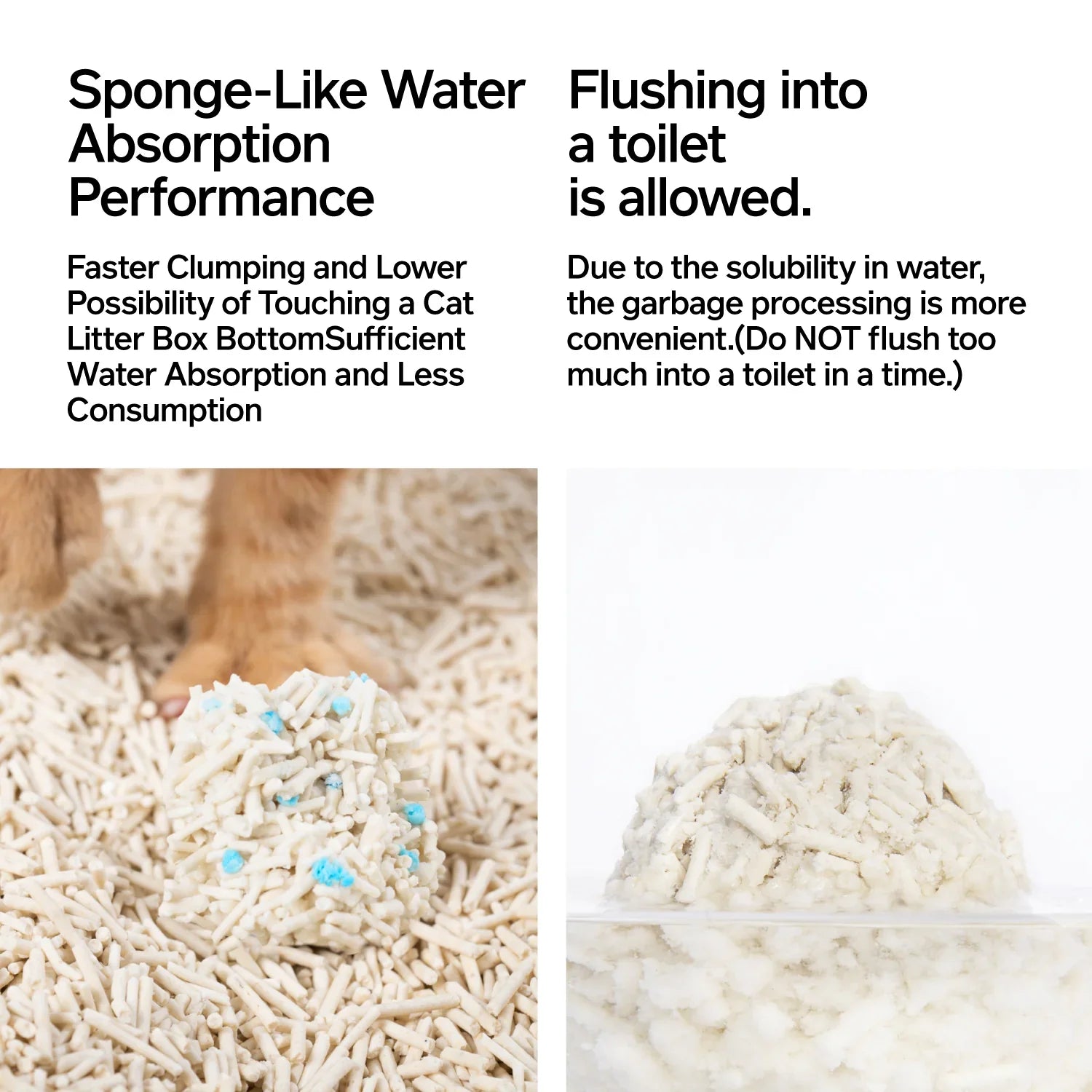 Pidan Tofu Cat litter Occult Blood Test Particles