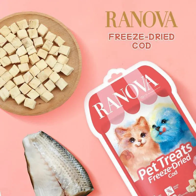Ranova Freeze-dried Cod For Dogs & Cats by Ranova