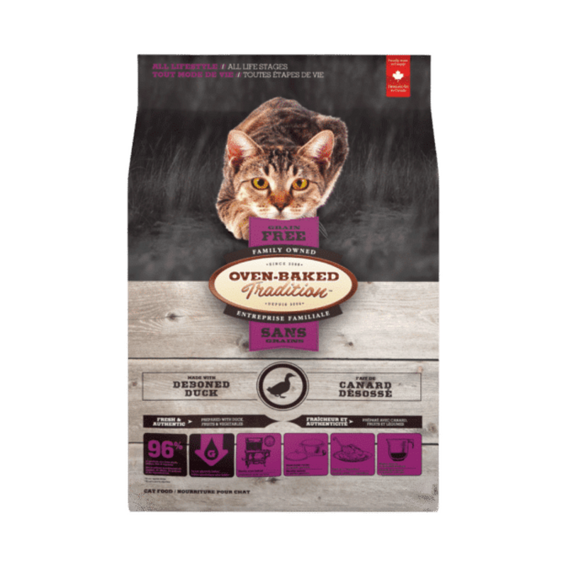 Oven-Baked - Grain Free Cat Food Duck