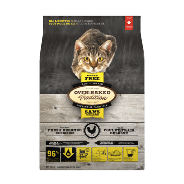 Oven-Baked - Tradition Grain Free Chicken Cat Food Chicken