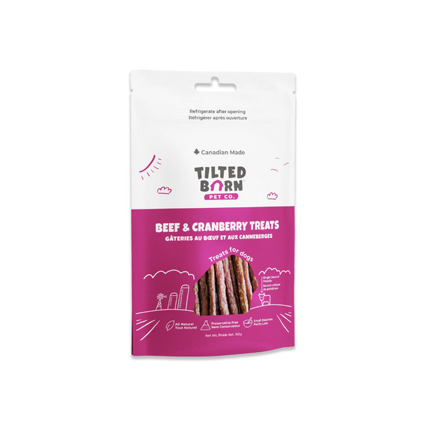 Tilted Barn - Beef & Cranberry Dog Treats