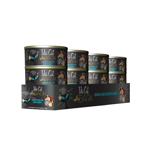 Tiki Cat® After Dark® Chicken & Quail Egg Recipe in Broth Cat Food