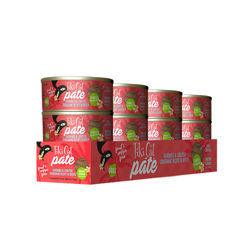 Tiki Cat Grill™ - Pâté de consommé de sardines et de homard