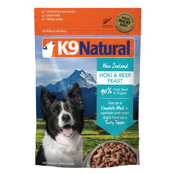 K9 Natural - Hoki & Beef Feast Freeze-Dried Dog Food