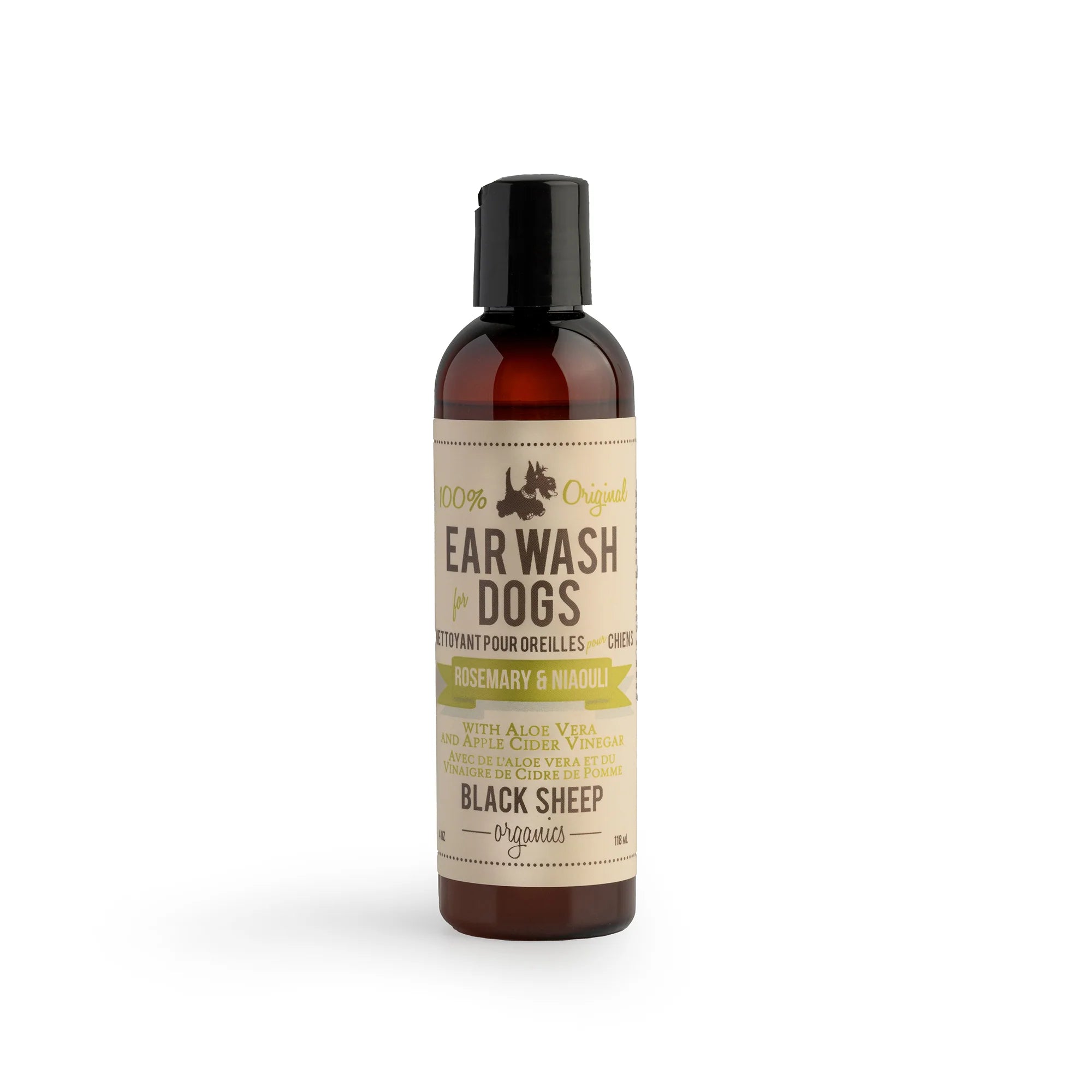 BLACK SHEEP -Rosemary & Niaouli Organic Dog Ear Wash