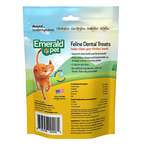 Emerald - Smart n' Tasty Turducken Feline Dental Treats