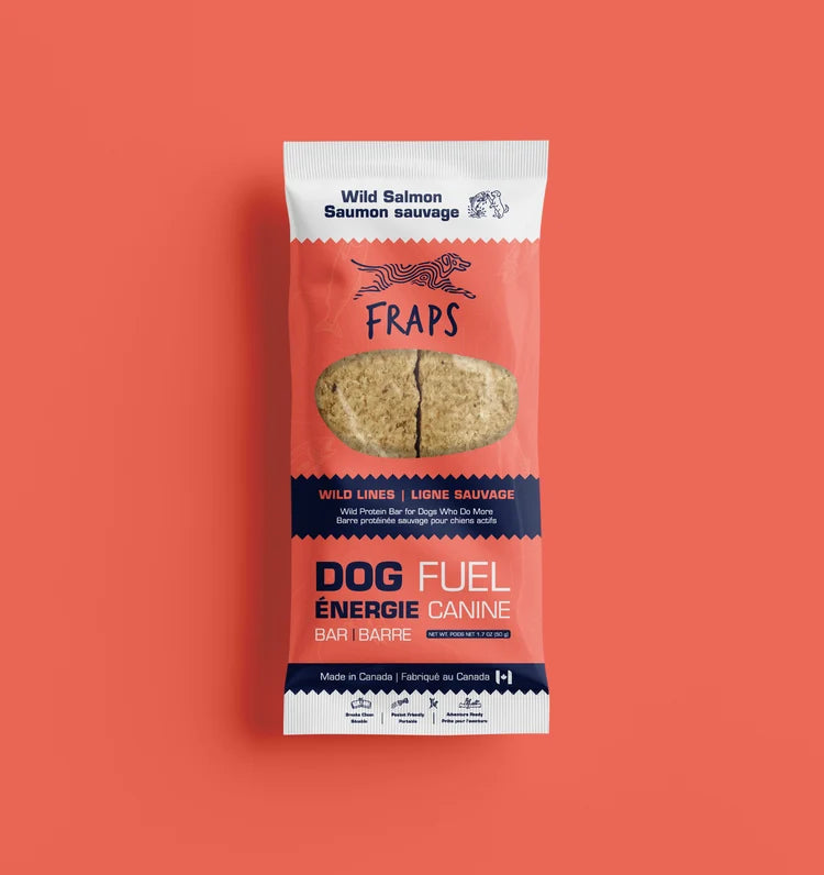 Fraps Wild Salmon Breakable Dog Treat Bar