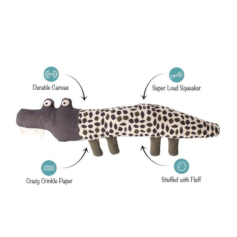 Fringe Studio - Croc My World Dog Toy
