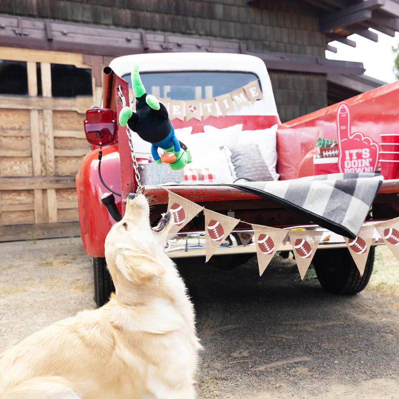 Fringe Studio - HUSTLE, HIT, NEVER QUIT DOG TOY