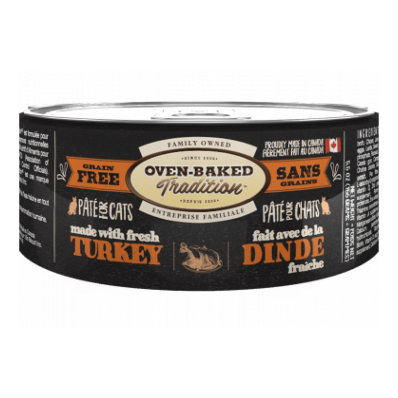 Oven-Baked Tradition - Grain Free Turkey Pate Cat 5.5 oz