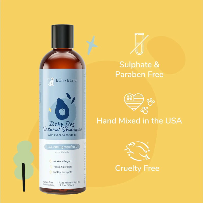 Itchy Dog Shampoo (Tea Tree+Grapefruit)