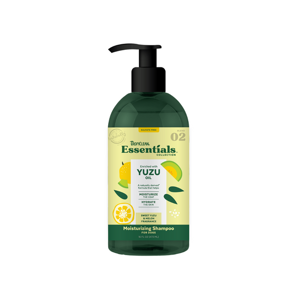 TropiClean - ESSENTIALS YUZU FRUIT SHAMPOO FOR DOGS