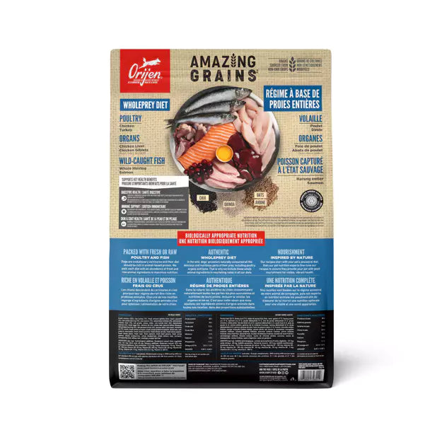 Orijen Amazing Grains™ Original Recipe Dog Dry Food