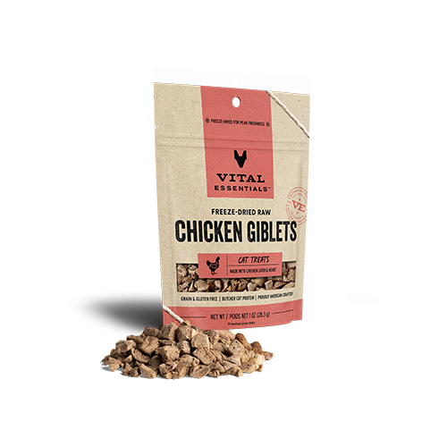 Friandises pour chats au cœur de poulet Vital Essentials®