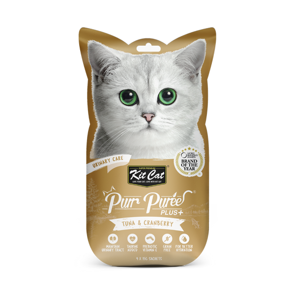 Kit Cat - Purr Puree Plus+ Tuna &amp; Cranberry (Urinary Care)