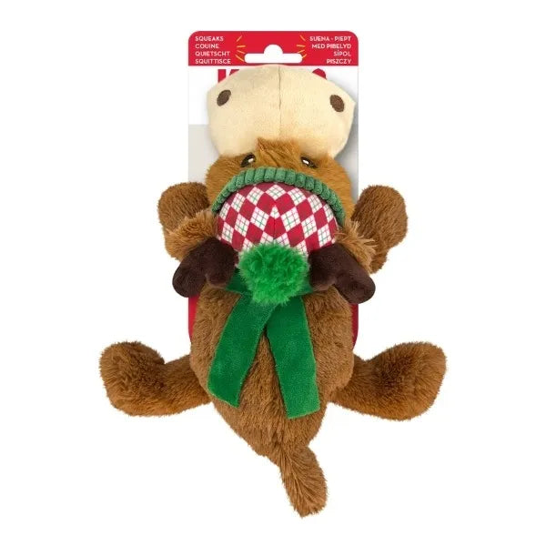 KONG Holiday Dog Toy - Cozie Reindeer Medium