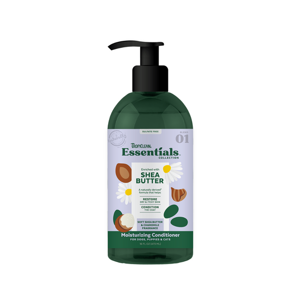 TropiClean - Essentials Shea Butter Conditioner for Dogs