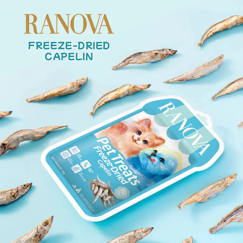 Ranova Freeze Dried Capelin For Cat & Dog by Ranova