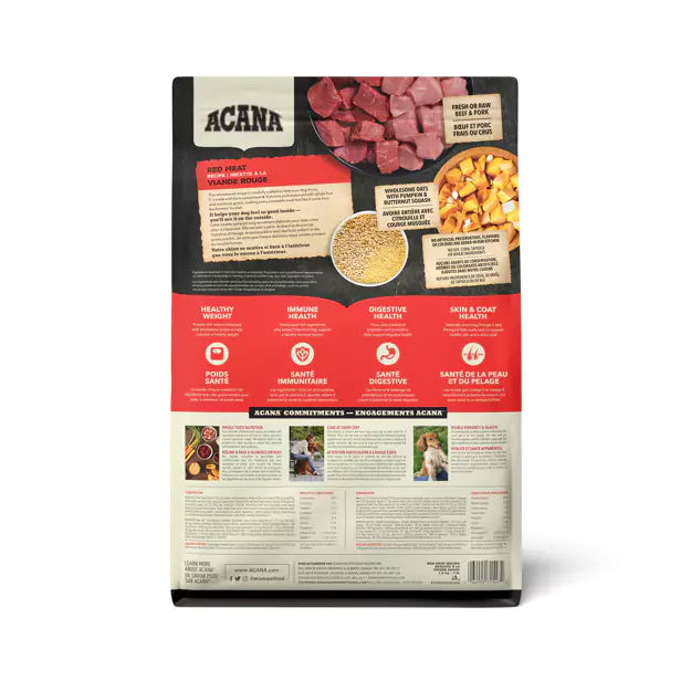 ACANA Healthy Grains Ranch-Raised Red Meat Recipe Dog Dry Food