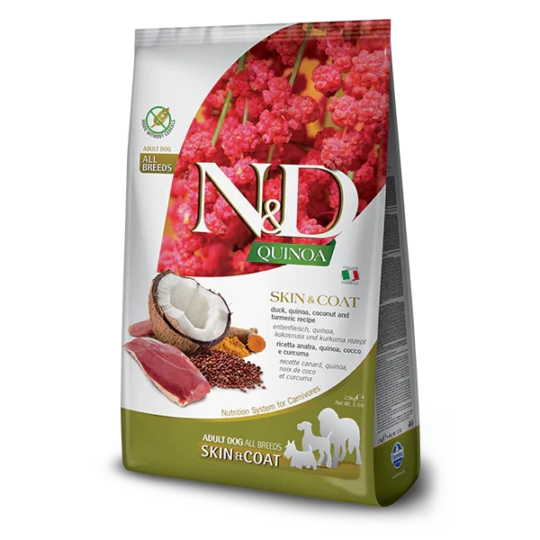 Farmina - Quinoa- Dog Formula - Skin & Coat Duck & Quinoa